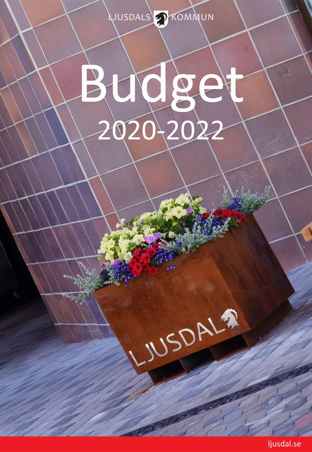Framsidan på budgetdokumentet
