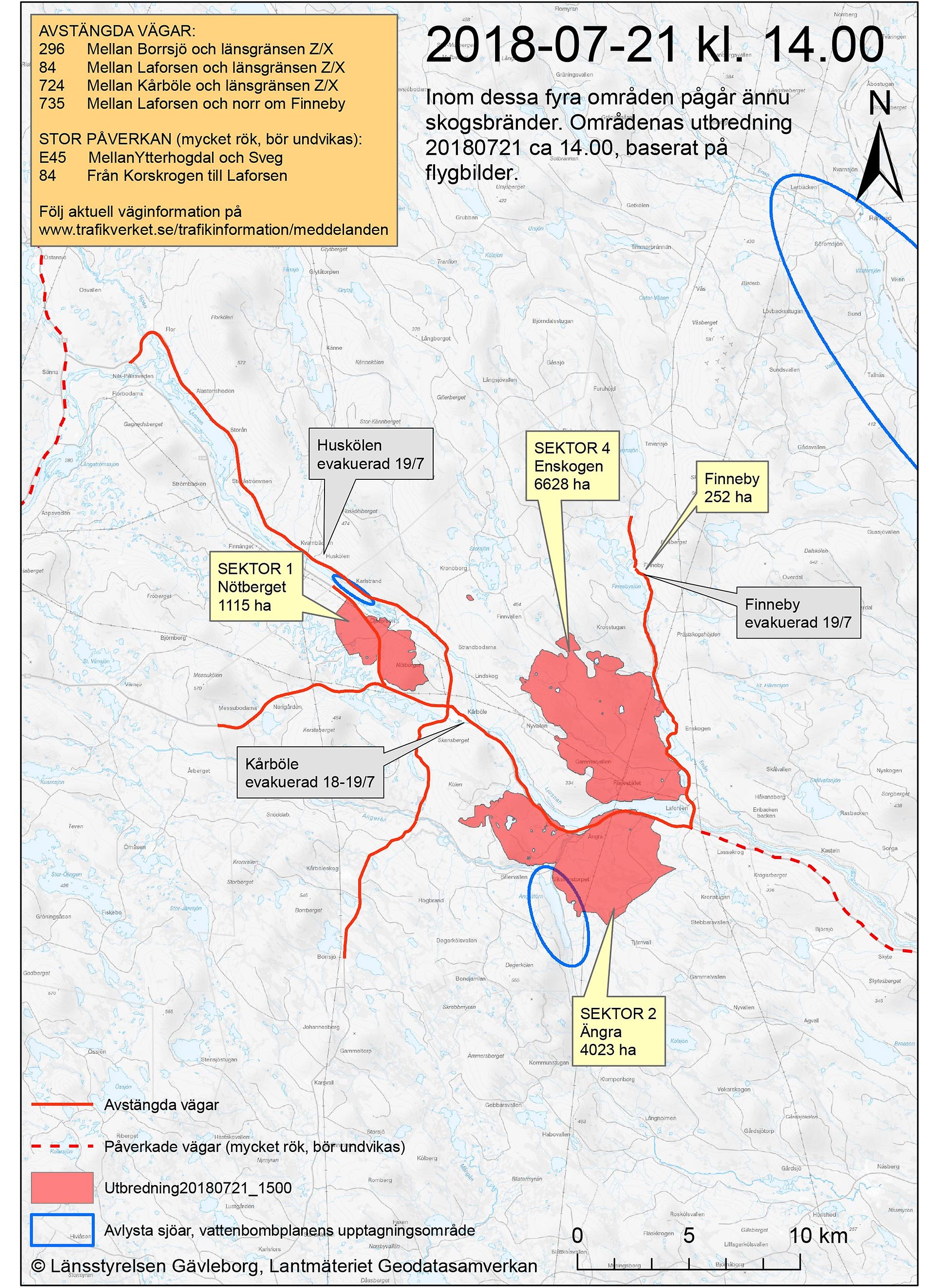 Lägesbild 2018-07-21 - Ljusdals Kommun